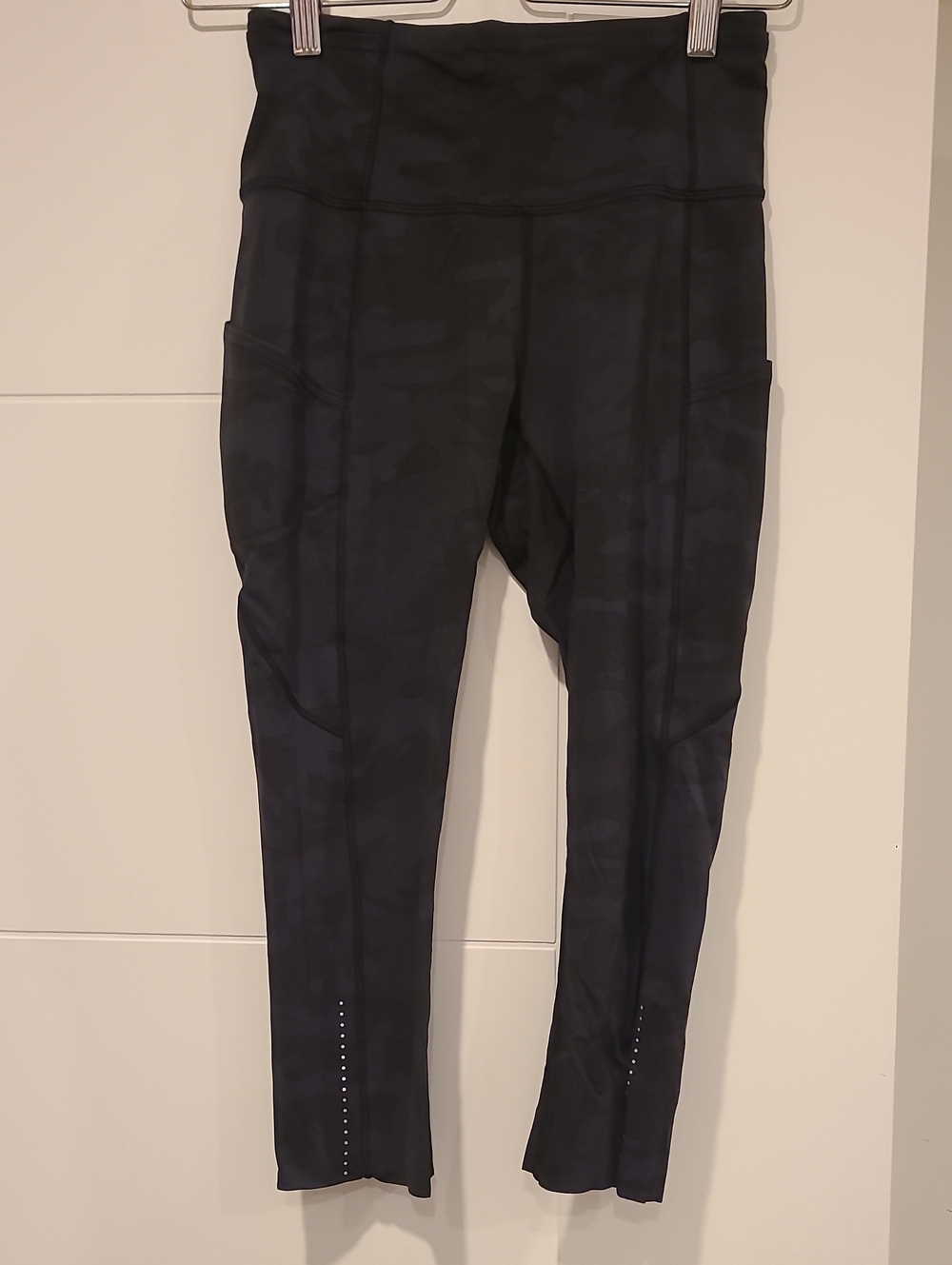 lululemon athletica Black Camo High-Rise Ankle Leggings